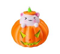 Palline antistress Halloween - Giocattolo elastico da impastare Halloween - Decorazione gatto resina per premi scolastici regali di Natale e carnevale per adolescenti