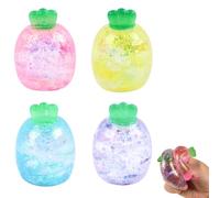 Palline antistress Squeeze Cube, glitter dumpling Squishy, realistiche piccole perle, antistress, per rilassarsi, alleviare l'ansia (stile 2)