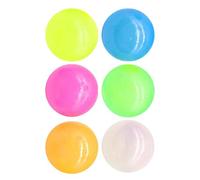Palline appiccicose | Confezione da 4/6/12 palline antistress per bambini | Palline adesive luminescenti da lanciare al soffitto | Allevia lo stress si illumina nei giocattoli The Dark Ball Fidget