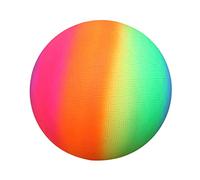 Palline Arcobaleno PVC, Pallone da Spiaggia, Palla Morbida PVC Bambini, Pallone Spiaggia Arcobaleno Bambini Giocattoli Pallone Gonfiabile Bambini Giocare Palla Acqua Palla Calcio Palla Rimbalza, 20 cm