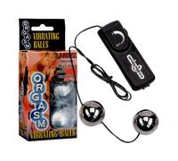 Palline argento con vibrazione orgasm vibrating balls unisex