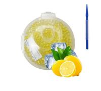 Palline Aromatizzate Per Sigarette,Set Di 300 Capsule Di Alta Qualità Gusti Misti, Per Un Aroma Indimenticabile, Inclusa Una Scatola Con Chiusura A Scatto Per Conservare Le Sfere Aromatiche (limone)