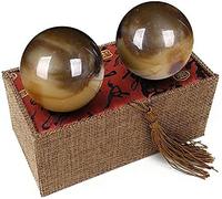Palline Baoding, Set di palline da massaggio, Palline Baoding in resinaPalle cinesi for esercizi di salute Palline for massaggio Stressef Esercizio for le mani Palline for meditazione Palla for medita
