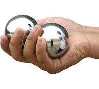 Palline Baoding, Set di palline da massaggio, Palline Baoding Palline cinesi for esercizi di salute, Palline Baoding in acciaio inossidabile con custodia for il trasporto Palline cinesi for la salute