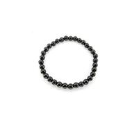 Palline bracciale di turmalina nera 6mm