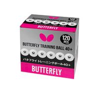 Palline Butterfly Training Ball 40+ White (120 ks)