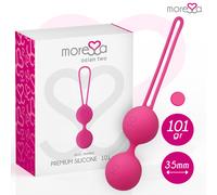 Palline Cinesi Kegel Moressa Osian Due - Silicone, Rosa