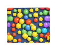 Palline colorate 10 x 30,5 cm tappetino per mouse, tappetino per mouse da gioco, multi-codice