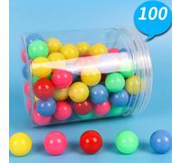 Palline colorate da 100 blocchi educativi per bambini in età prescolare dai