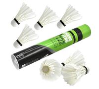 Palline Da Badminton - Navette Bianche Con Volo Dritto E Controllo | Badminton Nylon Durevole In Nylon Per Gli Sport Di Gioco Di Giochi Ricreativi All'aperto | Formazione, Esercizio, Divertimento