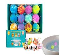 Palline da bagno - 12 pezzi più delicate con un giocattolo interno - Palline da bagno profumate per la vasca - adatte per le vacanze di andare a compleanno bambini ragazze e famiglia