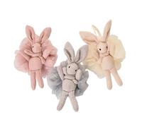 Palline da Bagno a Forma di Coniglio 3 Pezzi in Pp Cotone Peluche | Doccia e Casa, Effetto Schiuma Rapida, Design con Cordino per Appendere e Risparmio Spazio Stile Casuale