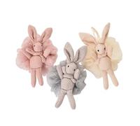 Palline da Bagno a Forma di Coniglio, 3 Pezzi, Peluche Pp | Cordino per Appendere, Effetto Schiuma Facile, Adatte a Casa e Viaggio Stile Casuale