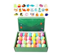 Palline da Bagno con Interna,24 Pezzi per Lavaggio Corpo - Palline da Bagno Effervescenti Bambini - per Bambini Bambine Compleanni Incontri di Gioco Viaggi Estivi Casa Asilo e Hotel