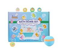 Palline da Bagno per Bambini con Dentro - 12 Pezzi Set da Bagno | Kit con Interna - Per Bambini Ragazzi Estate Viaggio Hotel Casa Compleanno