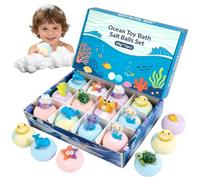 Palline Da Bagno Per Bambini E Ragazzi,12 Pezzi Colorati e Schiumosi Delicati - Idee Regalo Per Cestini Di Palline Da Bagno - per Adolescenti Famiglia Amici Ragazzi Ragazze Figlia E Figlio