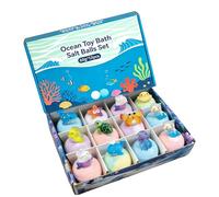 Palline Da Bagno Per Bambini E Ragazzi - 12 Pezzi Colorati e Schiumosi Delicati - Palline da bagno per la calza della Befana - Per Adolescenti Amici Ragazzi Ragazze Figlia Figlio