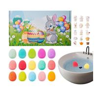 Palline Da BagnoPer Bambini - Bombe Da Bagno Colorate A Tema Coniglietto Da 15 Pezzi, Set Per Il BagnoCon Giocattoli Per La Doccia | Gioca A Experience Natural Bunny Foam Toys Collection Per Il Bagn