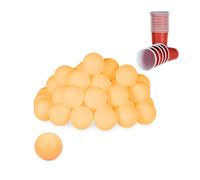 Palline da beer pong 2 g 38 mm Palline da ping pong Palline arancioni per feste