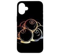 Palline da biliardo d'epoca Disegno Stecca Sport Custodia per iPhone 16 Plus