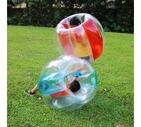 Palline da calcio a bolle generiche, palline gonfiabili per paraurti gonfiabili, palla di sumo gonfiabile, palla di criceto umano, palle gonfiabili sicure per entrare in giochi emozionanti, 90 cm