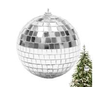 Palline da discoteca - Palline da discoteca in a specchio, palla a specchio glitterata, luci per feste, sfere riflettenti da appendere, strumento decorativo per club, barre, matrimoni e T