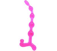 Palline da geisha flessibili anali rosa attorcigliate, Lunghezza 155 mm, Larghezza 320 mm, Profondità 30 mm, Dipartimento DONNE