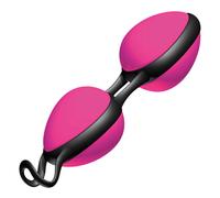 Palline da geisha nere e rosa, Larghezza 40 mm, Dipartimento DONNE, Colore Fucsia