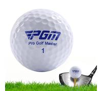 Palline da golf a doppio strato | Pallina da golf a doppio strato | Accessorio di assistenza al Putter per allenamento interno ed esterno per la pratica del principiante nell'allenamento di golf