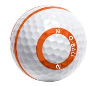 Palline da golf ad alta visibilità - Palline da allenamento con strisce arancioni, elastiche da allenamento | Attrezzature per allenamento per uomini e donne, campo da golf, sviluppo delle