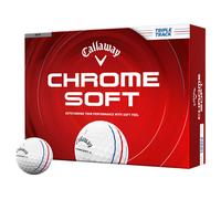 Palline da golf Callaway Chrome Soft 26 White Triple Track