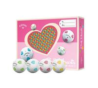 Palline da golf Callaway Chrome Soft Truvis Valentine's Edition modello cuore...