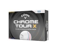 Callaway Palline da golf Chrome Tour X Triple Track 2026, tripla pista, confezione da 12, bianco