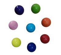 Palline da golf colorate, confezione da 8 pezzi, per esercizi, mini palline da golf per uomini, per golfisti, interni ed esterni, set regalo per allenamento