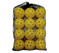 Palline da Golf da Allenamento,12 Pezzi Attrezzature Da Colpo | Palline cave a Flusso d'aria e Borsa a Rete con Cordino - per Interni Esterni Giardino Casa Scuola Parco Spiaggia