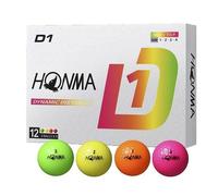Palline da golf Honma D1 2024 BT2401 multicolore 3 dozzine 2 pezzi Ionomero 3...