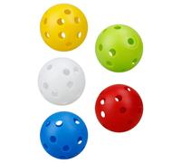 Palline da Golf in Plastica 50 Pezzi per Allenamento Indoor | Colori Vivaci per Maggiore Visibilità, Leggere e Adatte a Tutti i Livelli