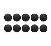 Palline da Golf in Schiuma EVA da 10 Pezzi da 65 Mm, Palline da Pratica in Schiuma Morbida, Palline da Golf Resistenti e Resistenti, Altalena da Golf Colorata Che Mette la Palla da Colpire per(Nero)