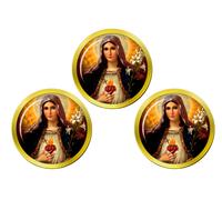 Palline Da Golf Sacre Del Cuore Della Santa Madre Maria