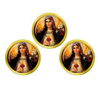 Palline Da Golf Sacre Del Cuore Della Santa Madre Maria