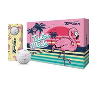 Palline da golf TaylorMade TP5x pix Flamingo Limited Edition 2026 Tropical 1 ...