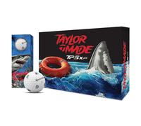 Palline da golf TaylorMade TP5x pix Sharks Limited Edition 5 strati 1 dozzina