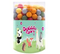 Palline da masticare colorate da 13 mm in barattolo da 500 gr