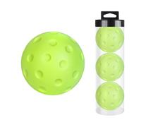 Palline da pickleball per interni, 3 x per la pratica, 74 mm, allenamento, riscaldamento, sfera cava morbida, esterno interno, palestra, patio, giardino,