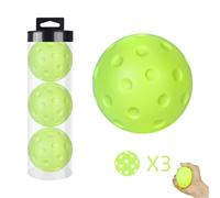 Palline da Pickleball silenziose palle da allenamento silenziose Pickleball 3X Esercizi di Riscaldamento Sportivi Cavi da 74 mm, Attrezzature per Palla nella stanza