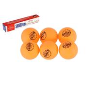 Palline da ping-pong da tavolo 6 pezzi SHIELD gialle