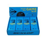 Palline da Squash Dunlop Game Blue, Punto Blu, 12