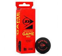Palline da squash Dunlop Game Red (1 Red Dot) - 3B