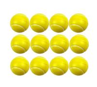Palline da tennis in schiuma | 12 pezzi palla da tennis da tennis per i principianti per la formazione dei bambini che si allenano Palla di schiuma giovanile per l'allenamento per principianti