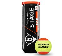 Tubo di 3 palline da tennis Dunlop Stage 2 Jaune TU